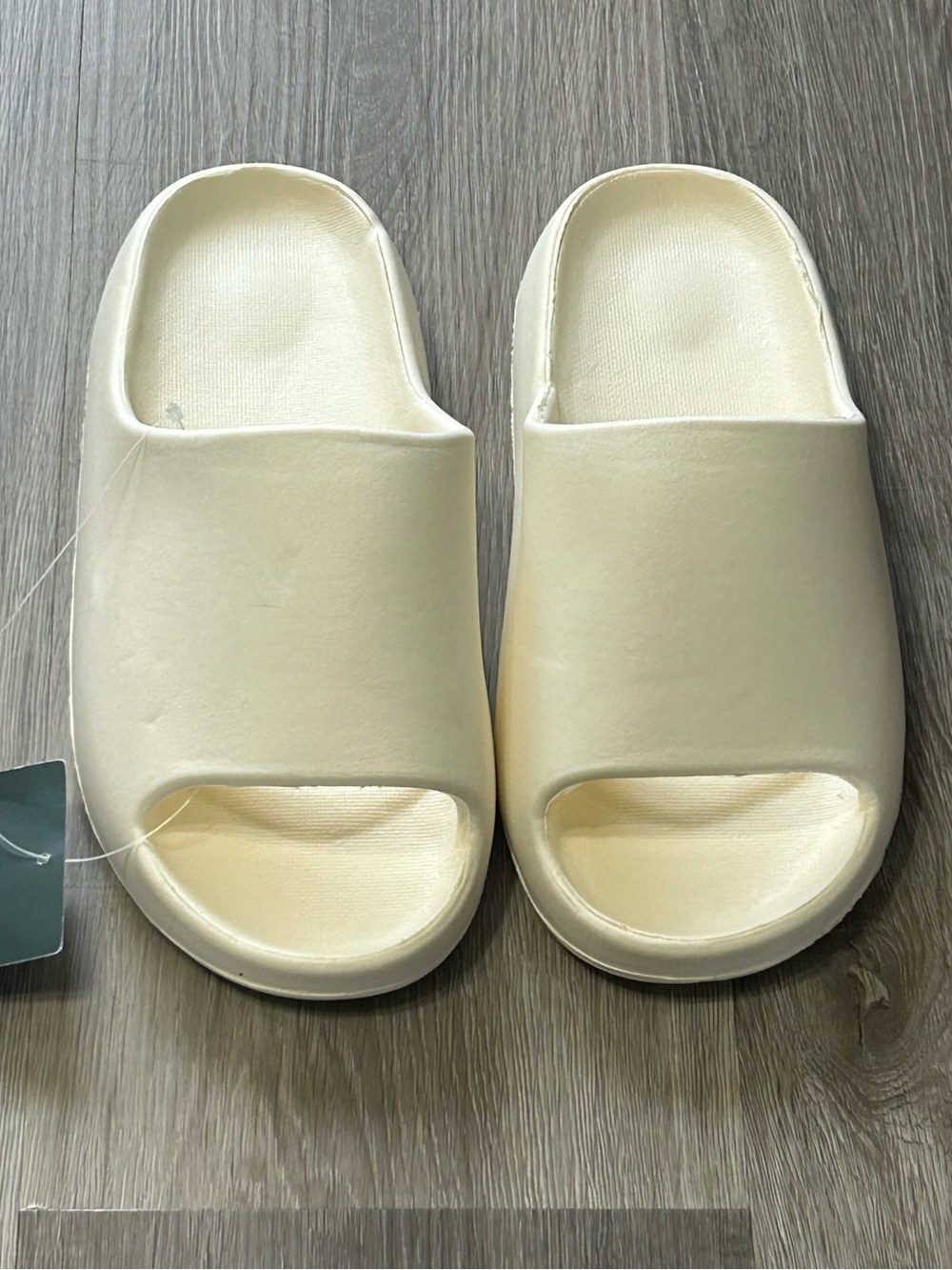 ❤️5 FOR $25❤️ Cream Foam Cloud Slides NWT - Yeezy Style Minimalist Sandals Sz 9